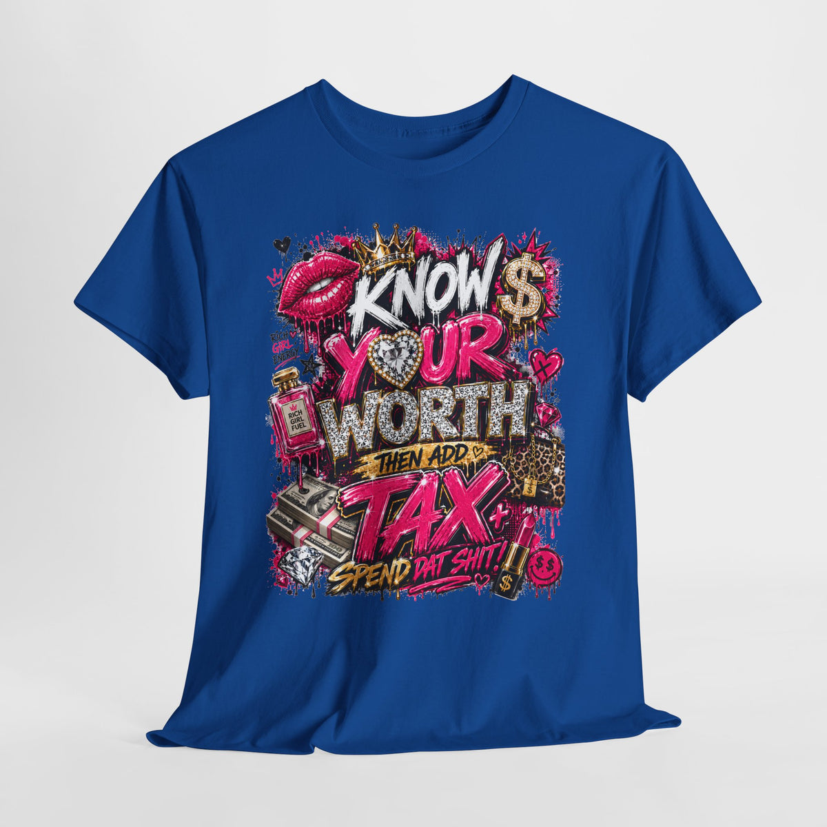 Know Your Worth #1 Unisex Heavy Cotton Tee