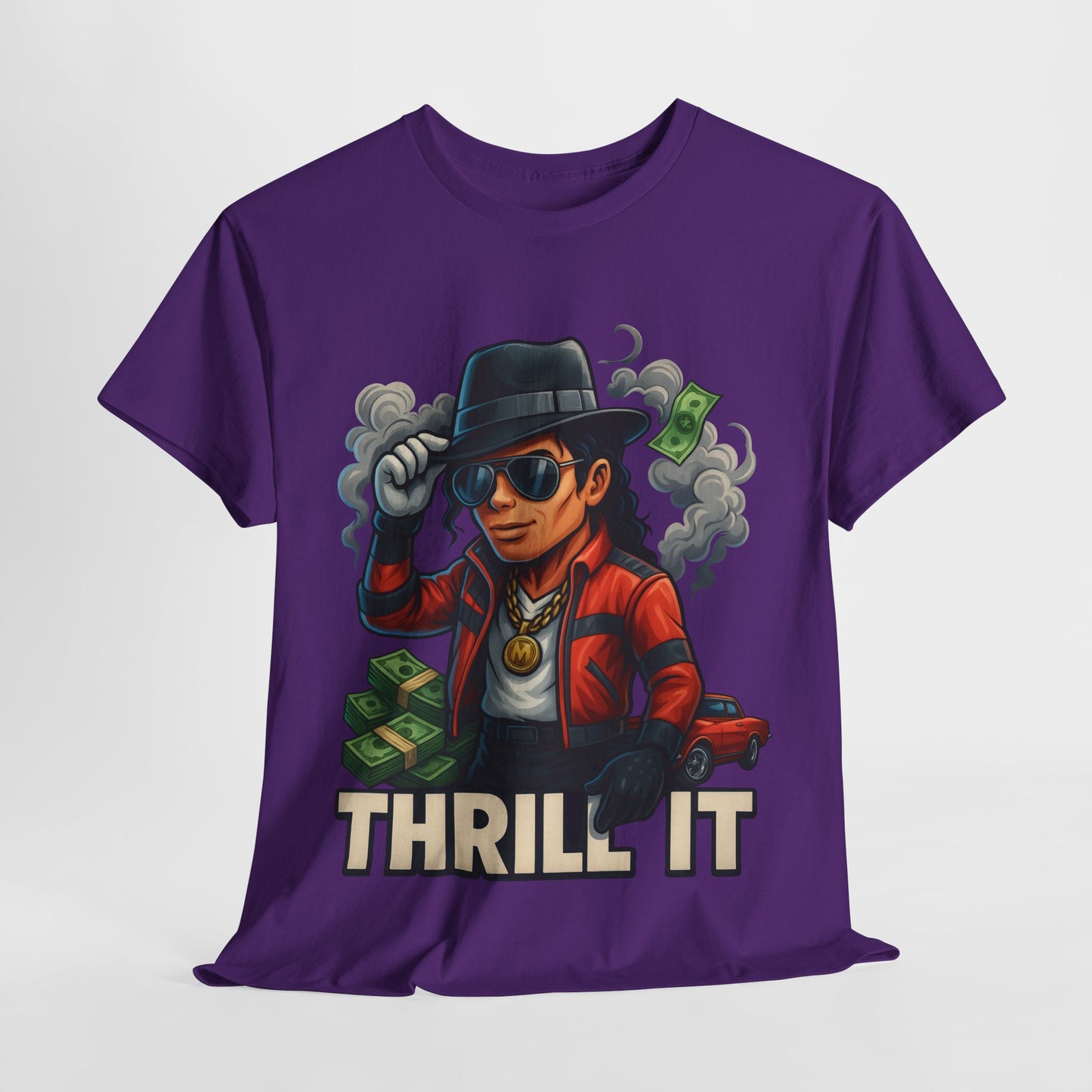 MJ Thrill It #6 Unisex Heavy Cotton Tee