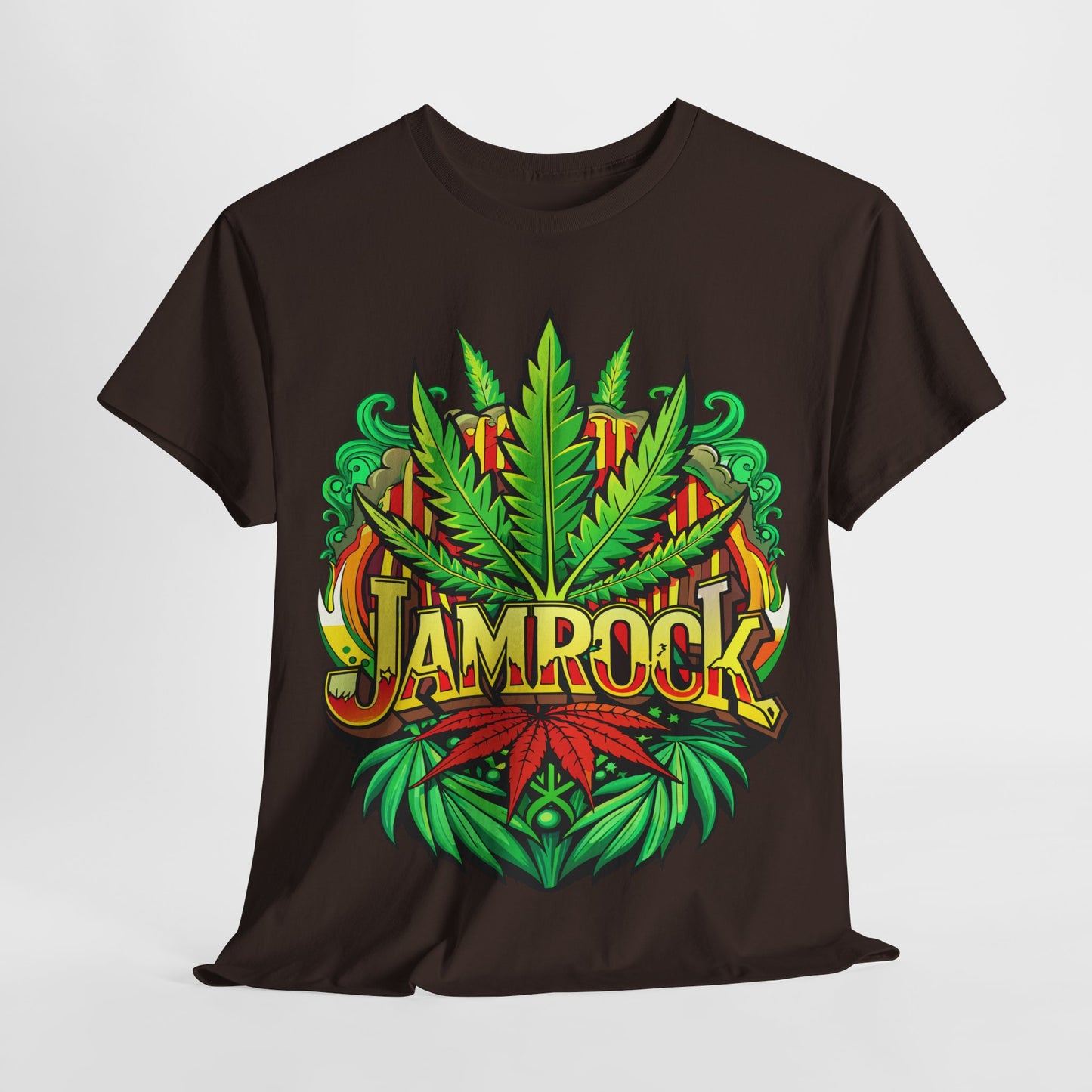 420 Jamrock Unisex Heavy Cotton Tee - 312tshirts 2