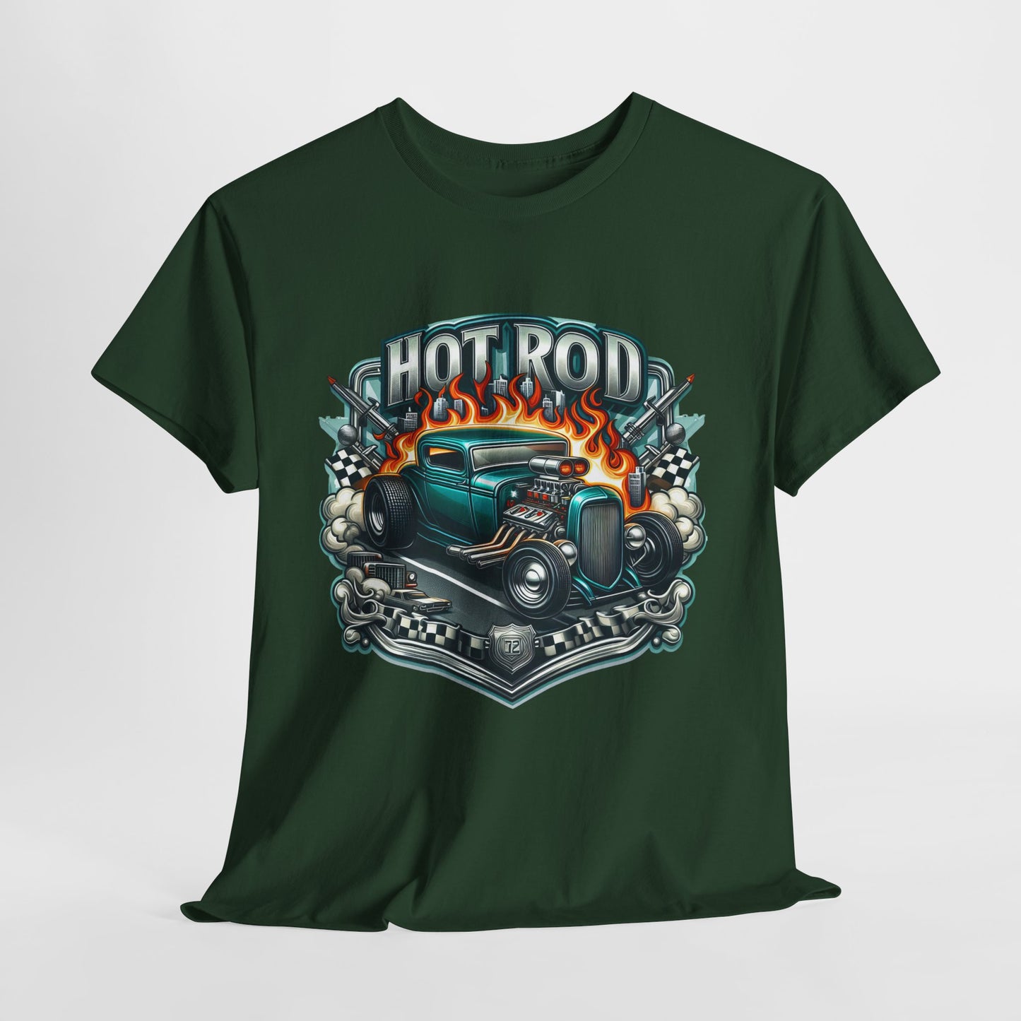 Hot Rod #5 Unisex Heavy Cotton Tee - 312tshirts 2