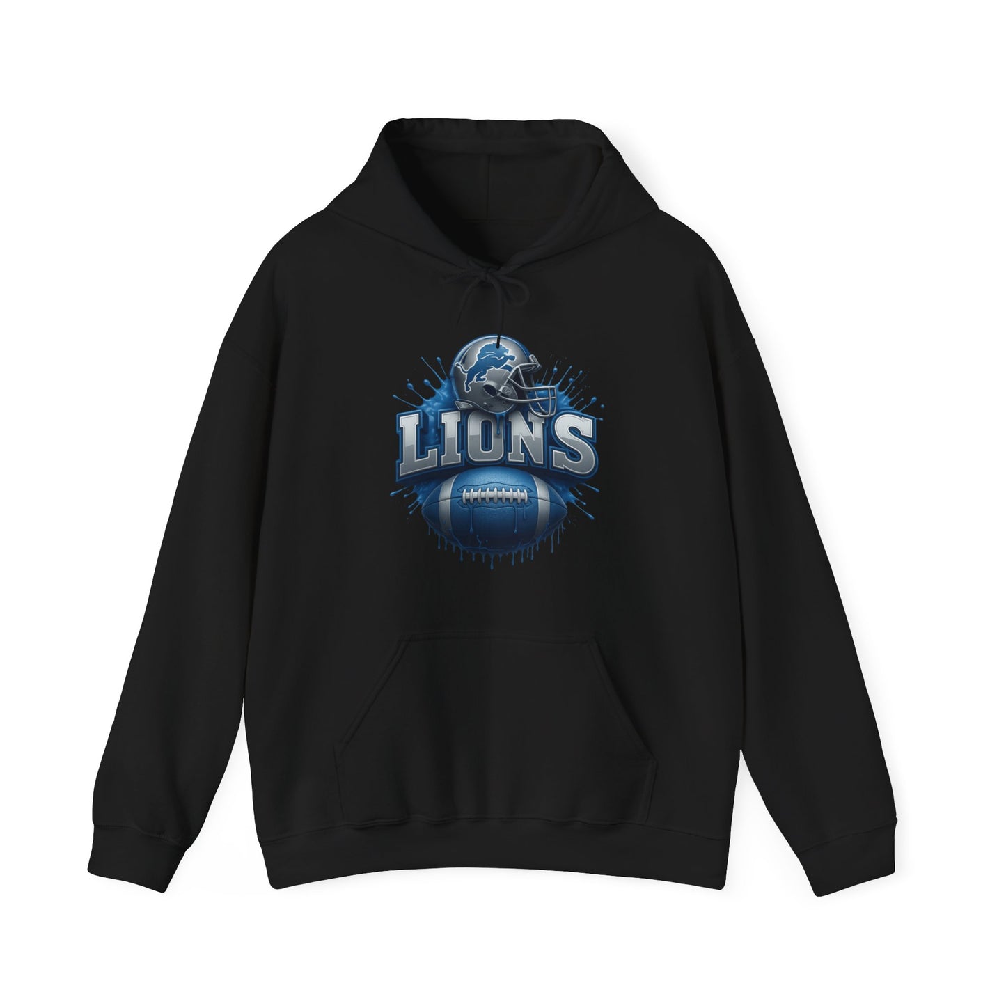 Sports Lions Football Logo #2 Unisex Heavy Sweatshirt Hoodie