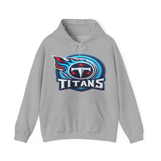 Sports Titans Football Logo #1 Unisex Heavy Sweatshirt Hoodie