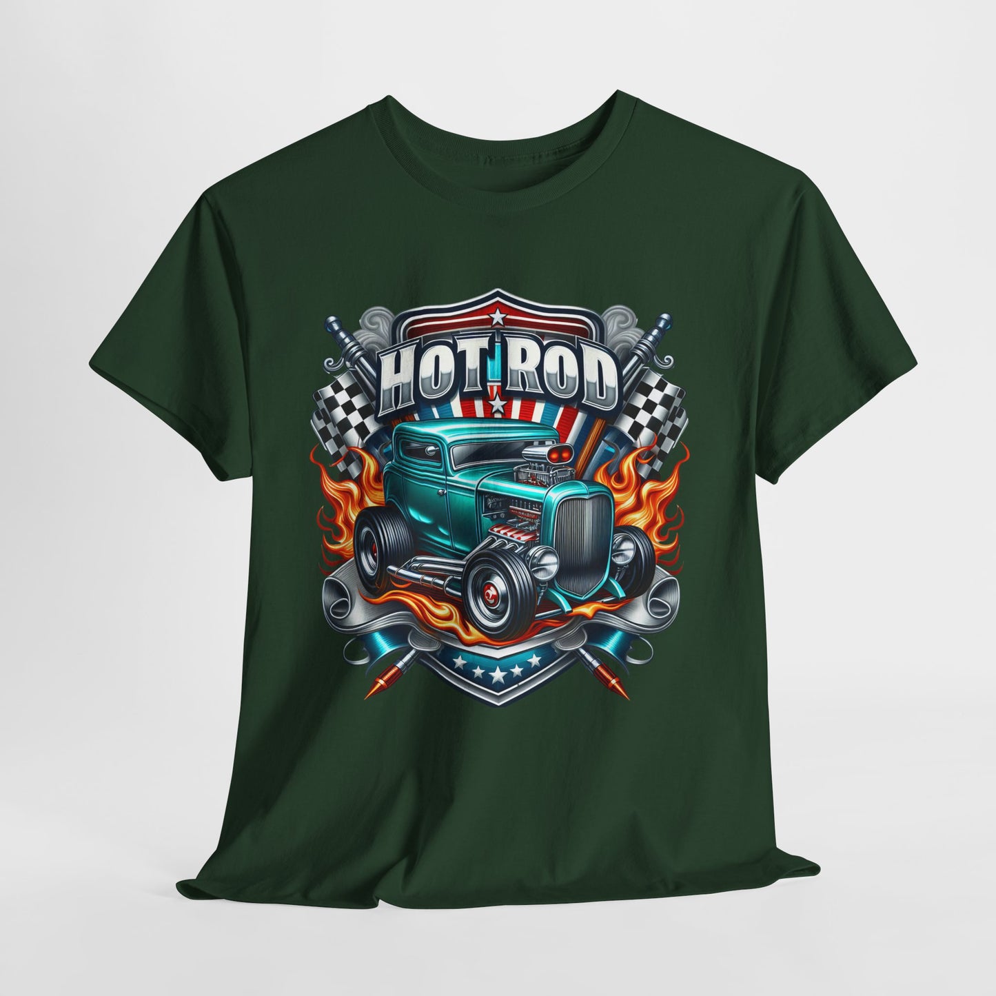 Hot Rod #11 Unisex Heavy Cotton Tee - 312tshirts 2