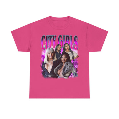 City Girls 2 Hip-Hop Unisex Heavy Cotton Tee - 312tshirts 2