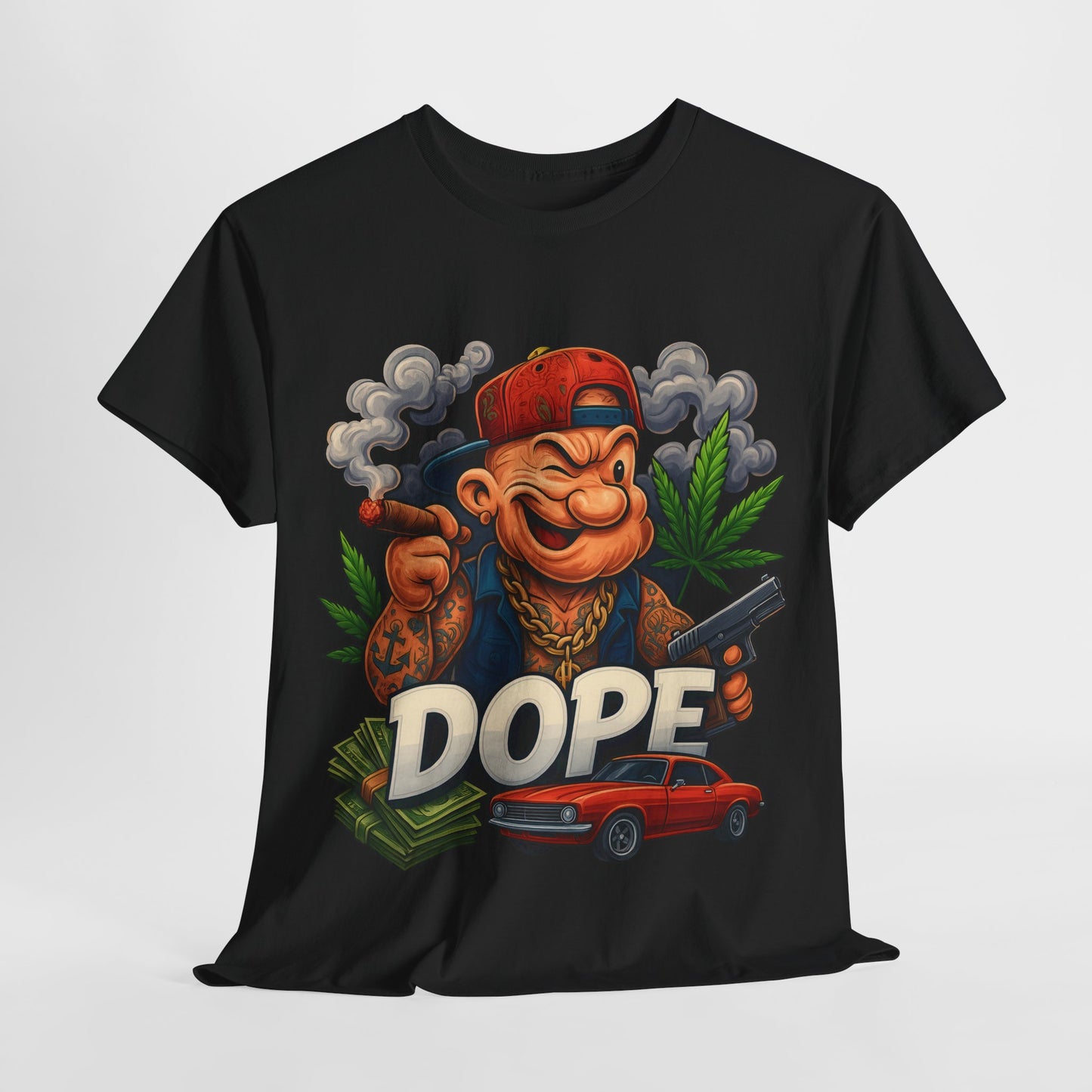 420 Popeye Unisex Heavy Cotton Tee