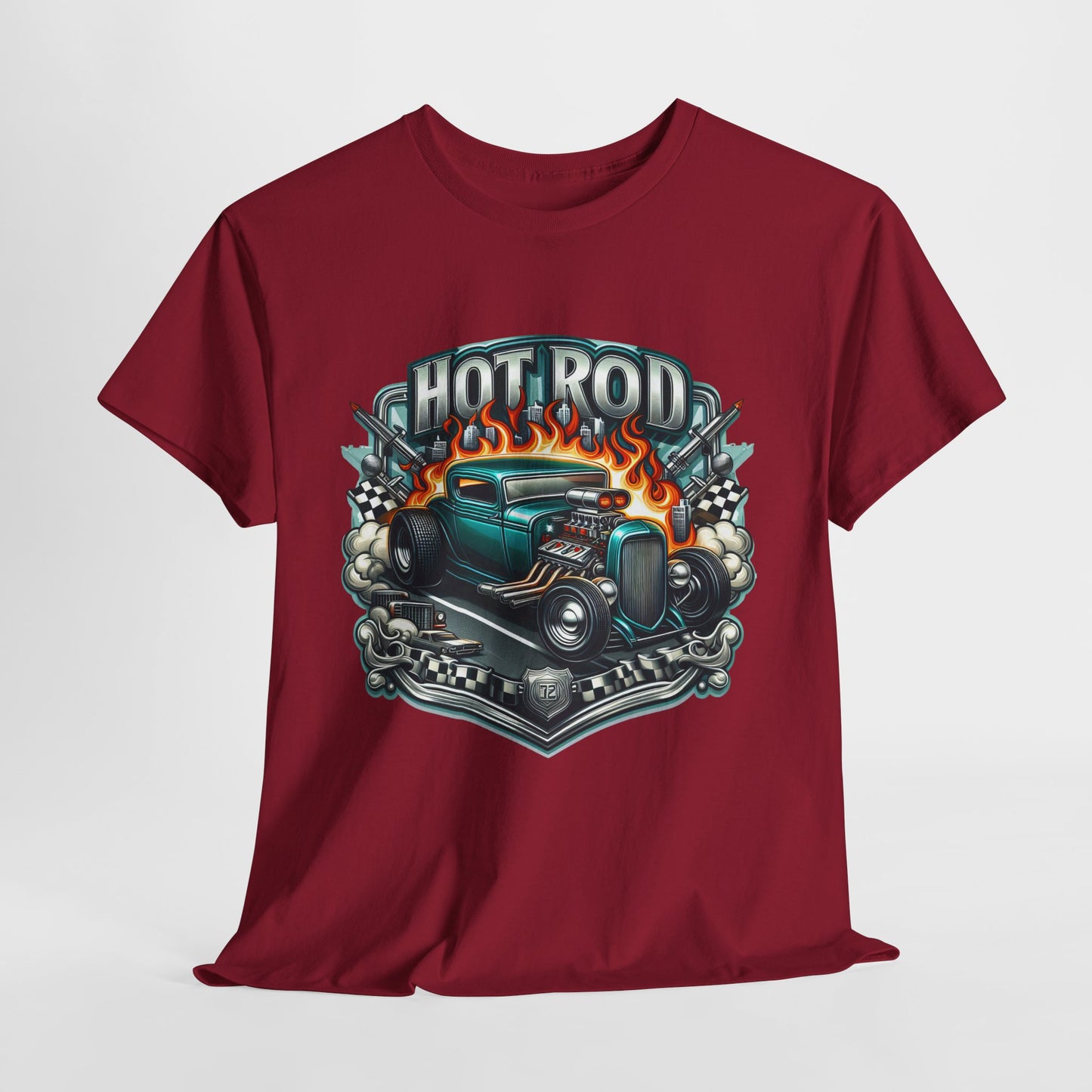Hot Rod #5 Unisex Heavy Cotton Tee - 312tshirts 2