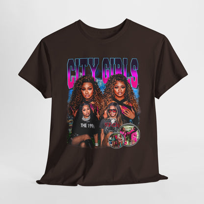 City Girls 1 Hip-Hop Unisex Heavy Cotton Tee - 312tshirts 2