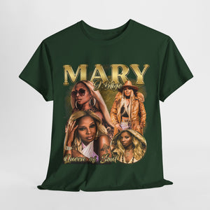 Mary J Queen of Soul Unisex Heavy Cotton Tee