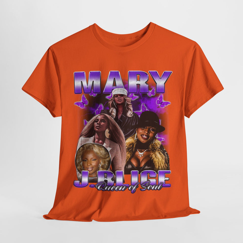 Mary J.Blige Unisex Heavy Cotton Tee