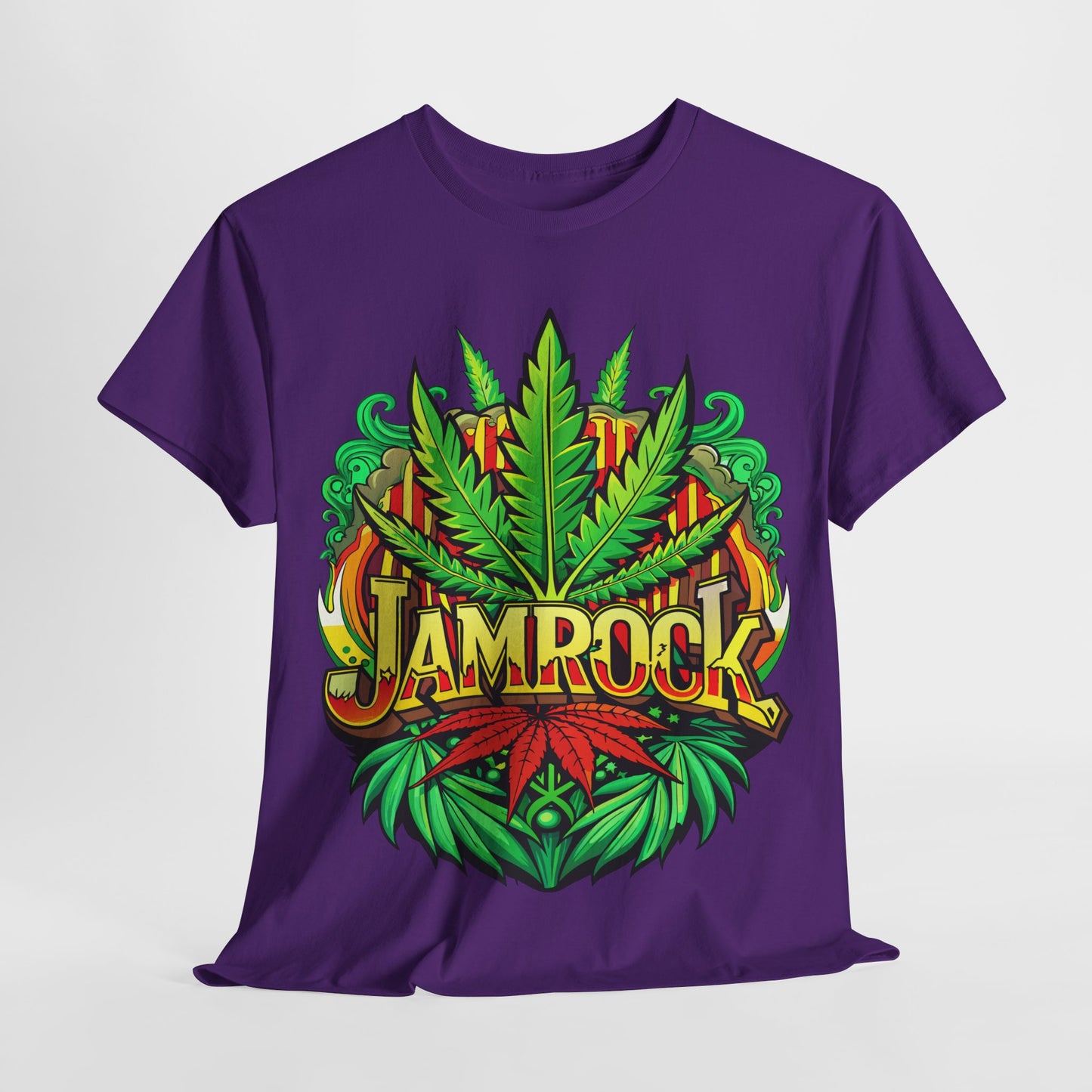 420 Jamrock Unisex Heavy Cotton Tee - 312tshirts 2