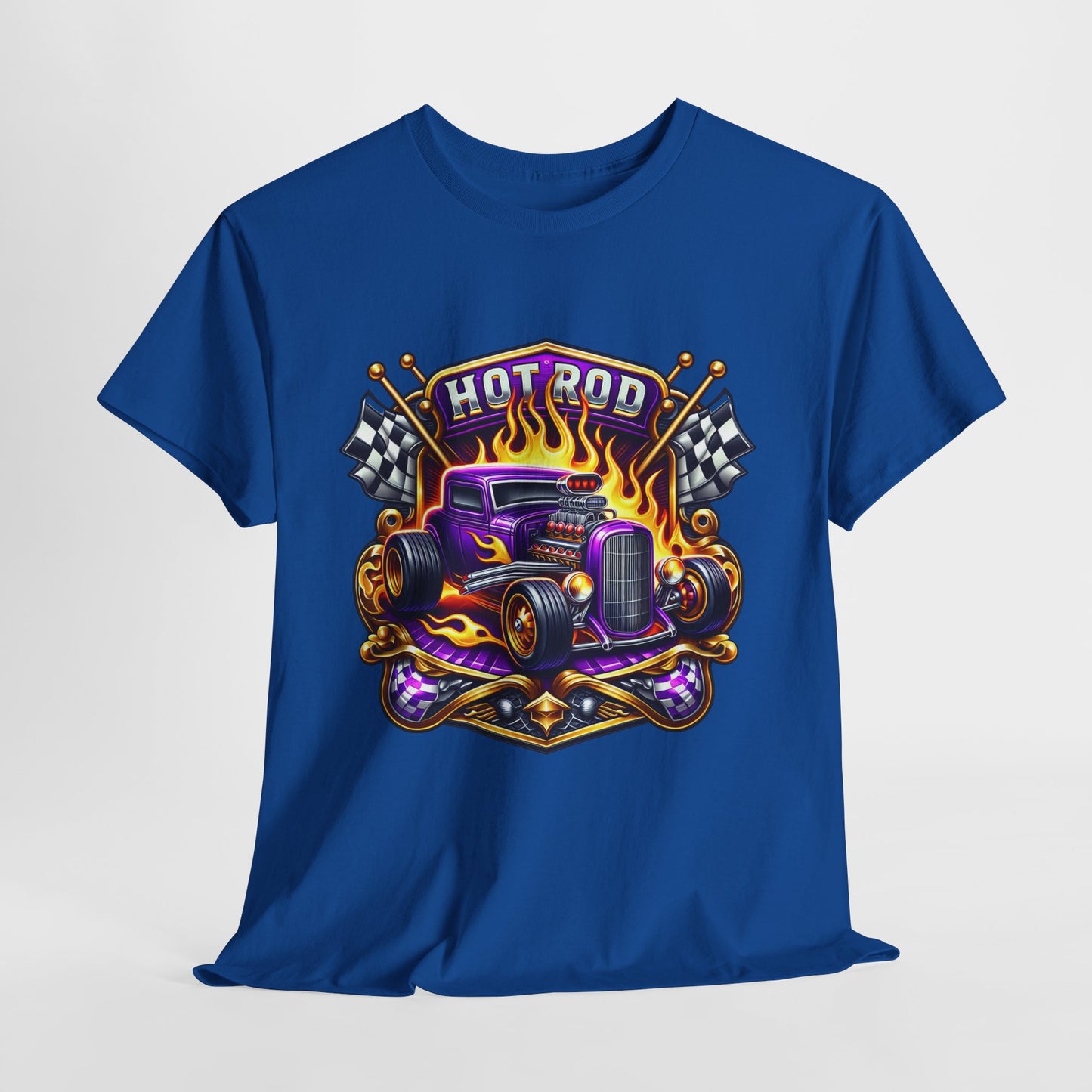 Hot Rod #8 Unisex Heavy Cotton Tee - 312tshirts 2