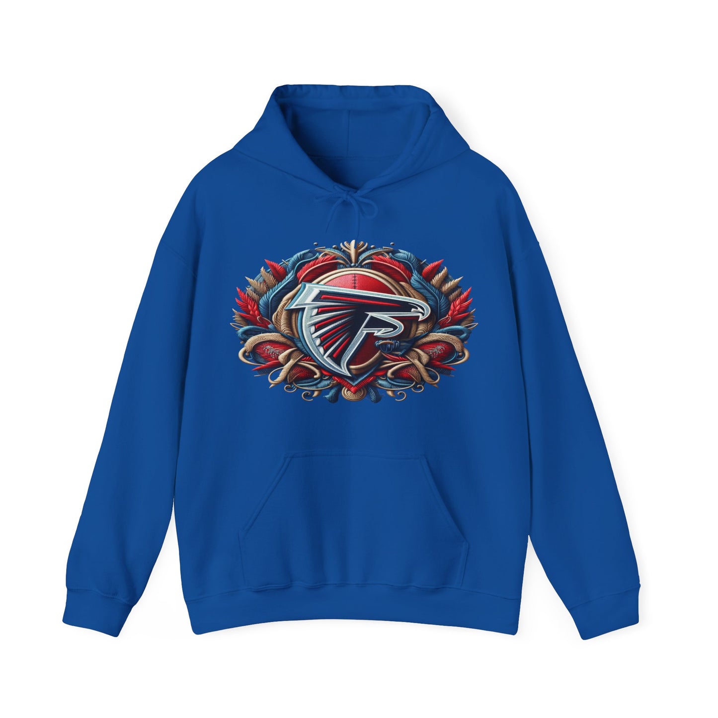 Sports Falcons Football Logo #1 Unisex Heavy Sweatshirt Hoodie