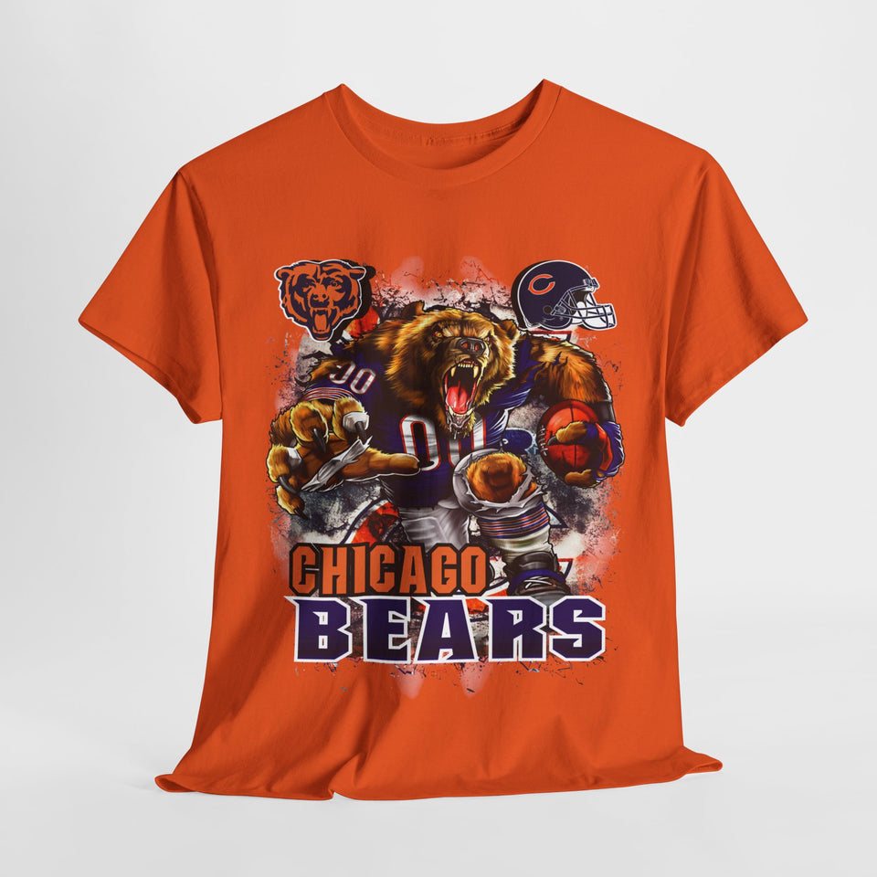 NFL Mascot Chicago Unisex Heavy Cotton Tee