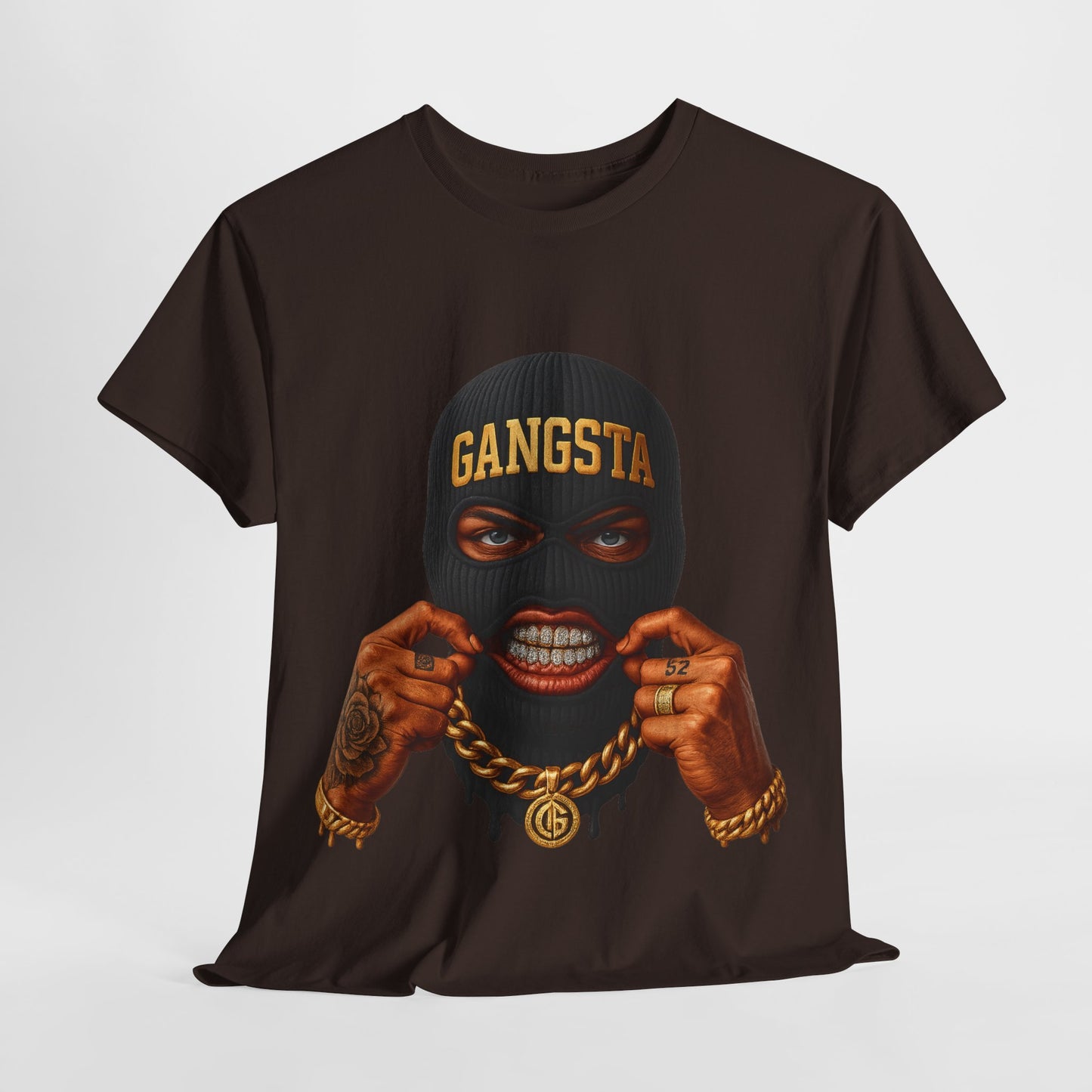 Black Ski Mask Unisex Heavy Cotton Tee