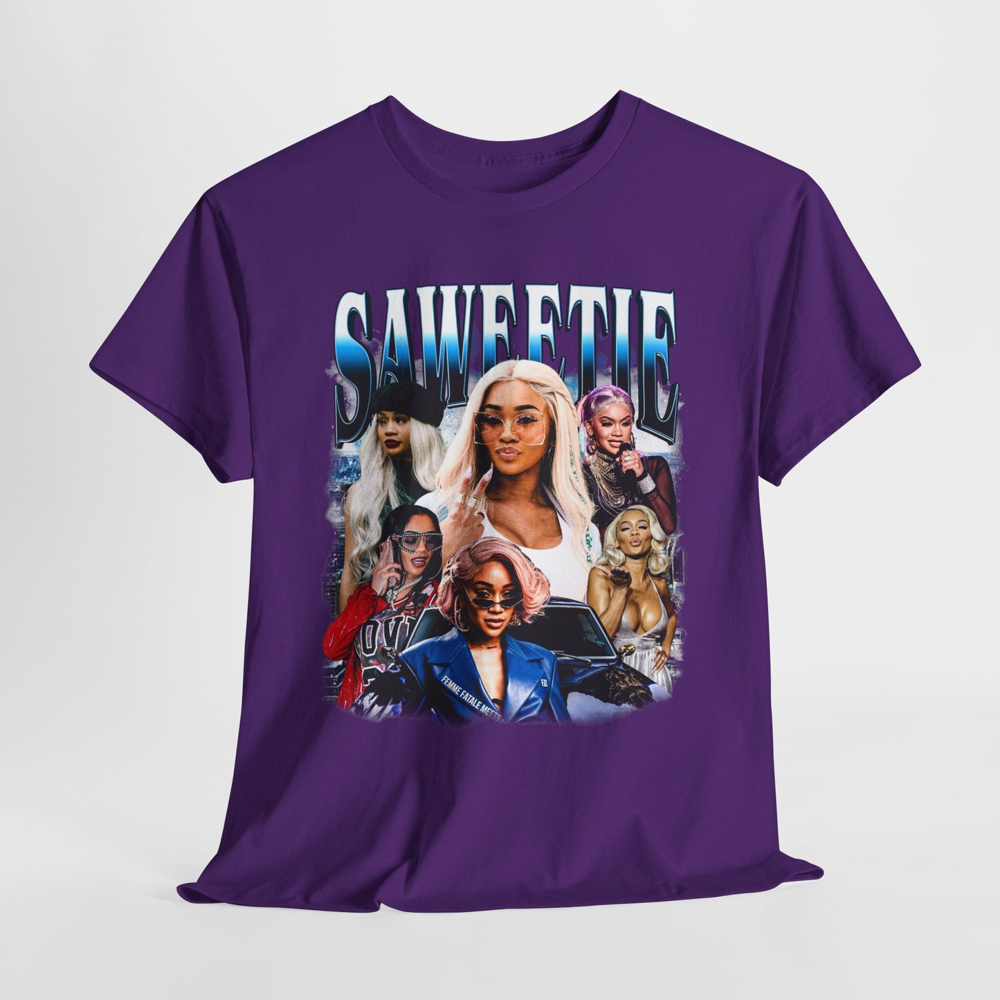 Saweetie 2 Hip-Hop Unisex Heavy Cotton Tee - 312tshirts 2