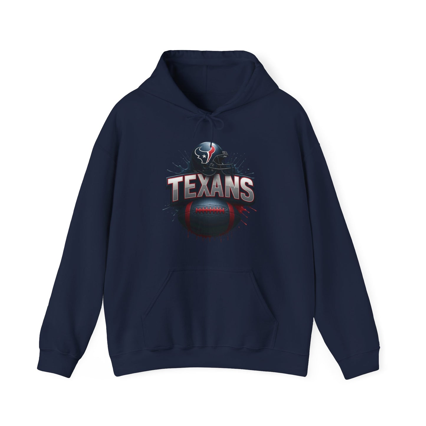 Sports Texans Football Logo #2 Unisex Heavy Sweatshirt Hoodie