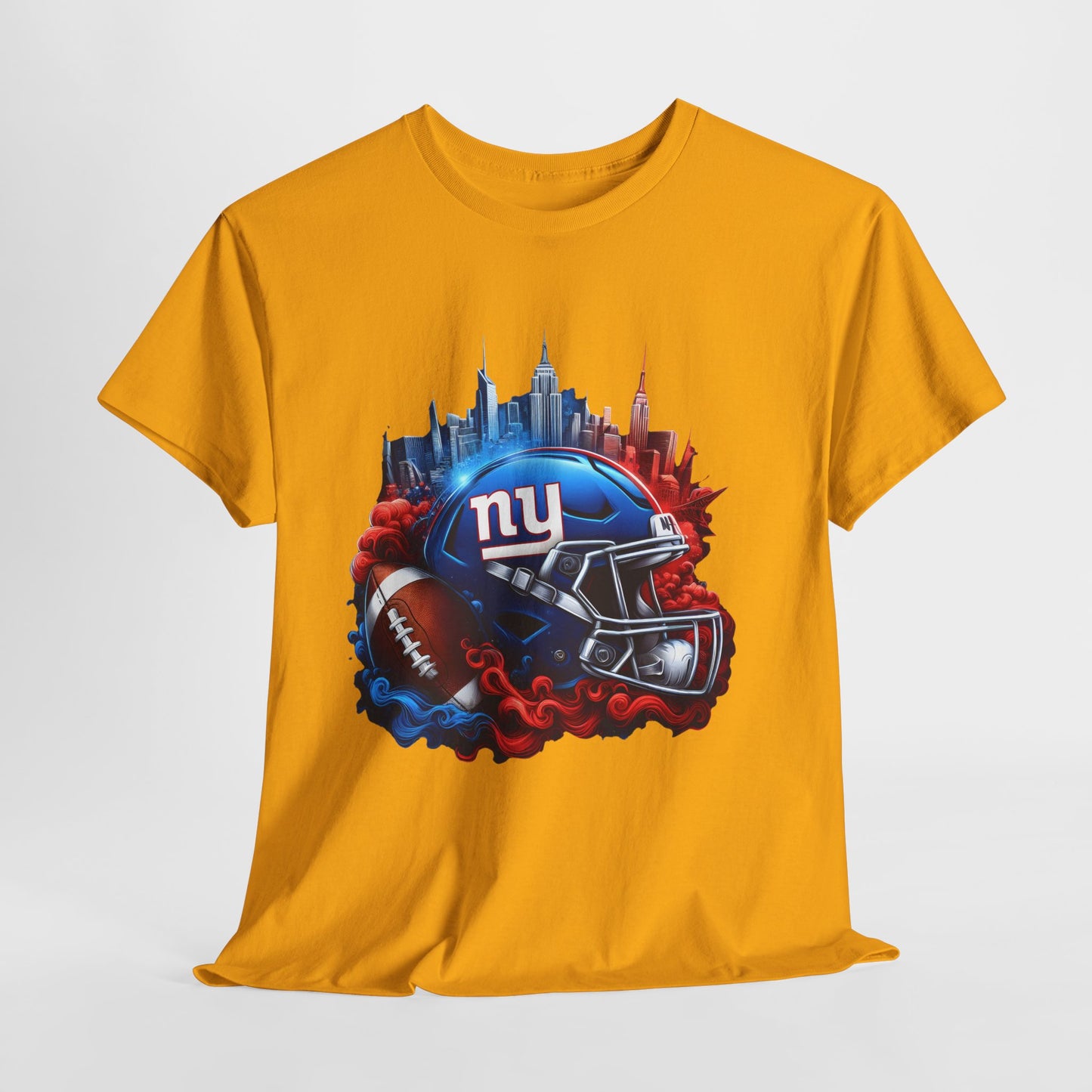 Sports Giants Football Helmet #1 Unisex Heavy Cotton Tee