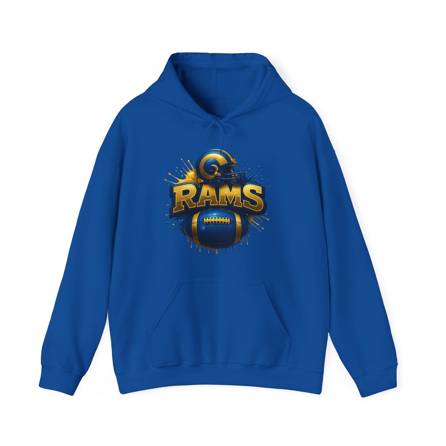 Sports Rams Football Logo #2 Unisex Heavy Sweatshirt Hoodie
