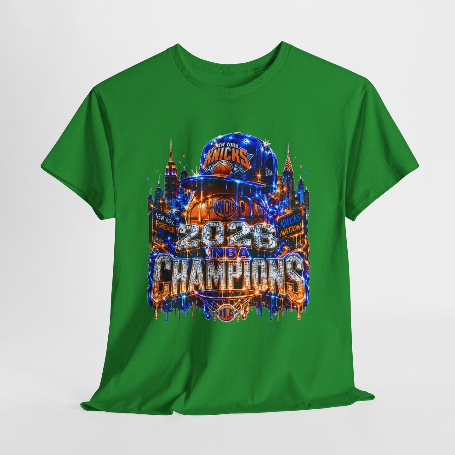 2026 NY Champions Basketball #1 Unisex Heavy Tee
