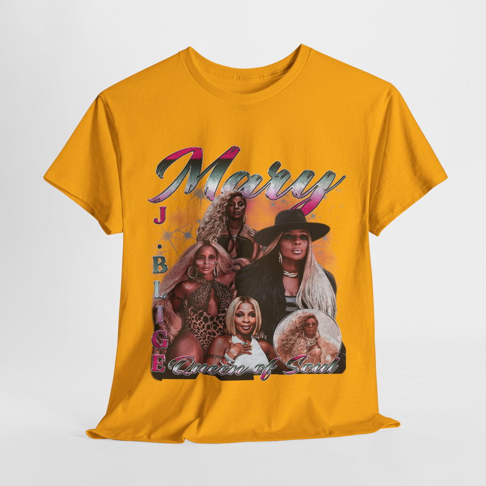 Mary J.Blige Unisex Heavy Cotton Tee