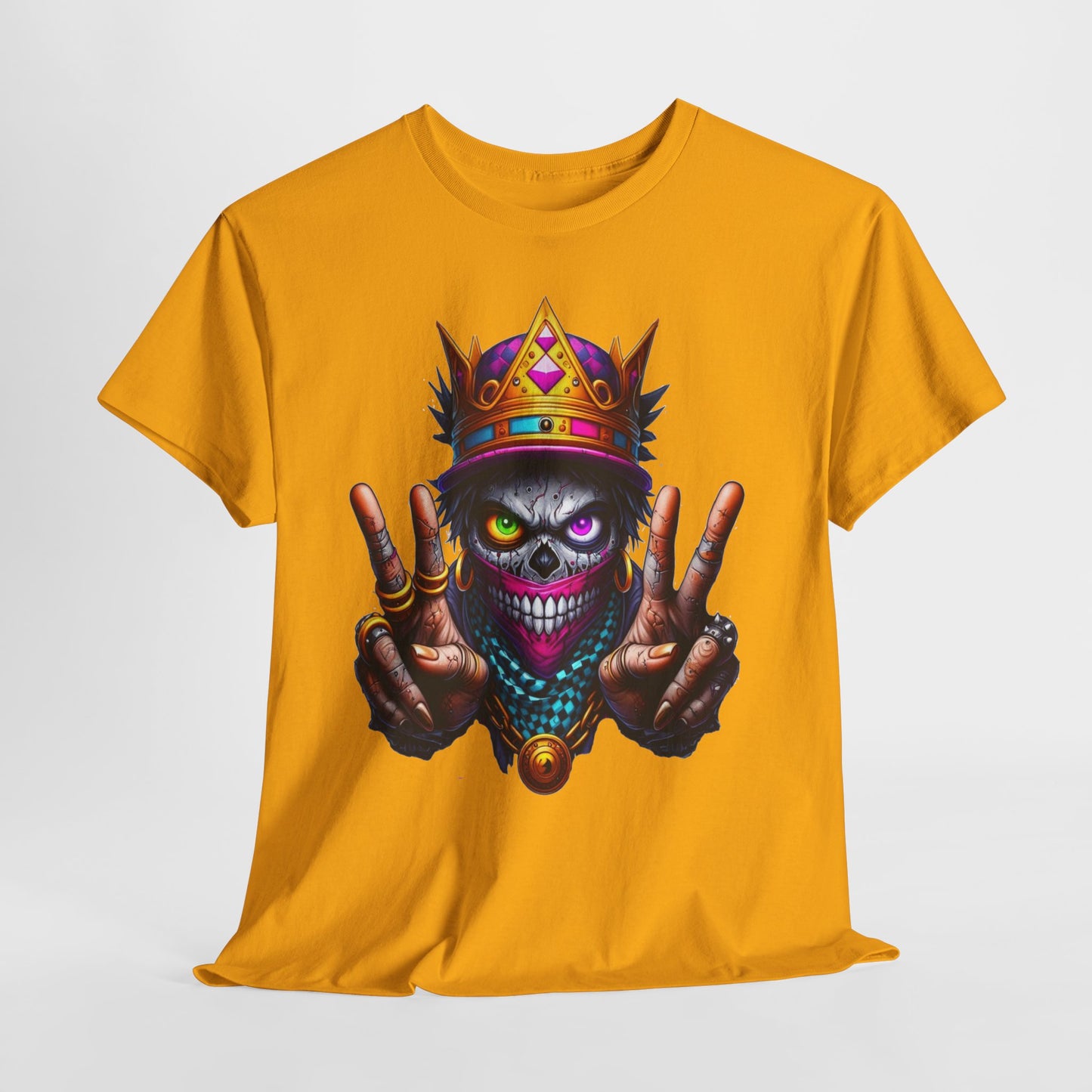 Skull Crown King Unisex Heavy Cotton Tee