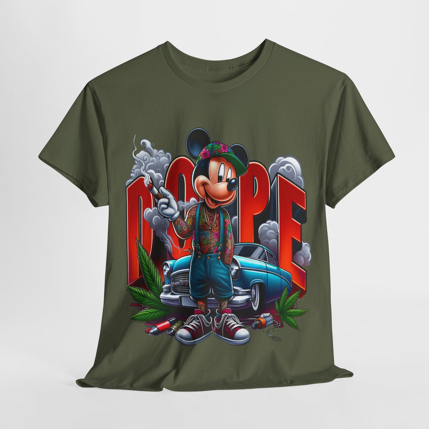 420 Dope Vibes #15 Unisex Heavy Cotton Tee