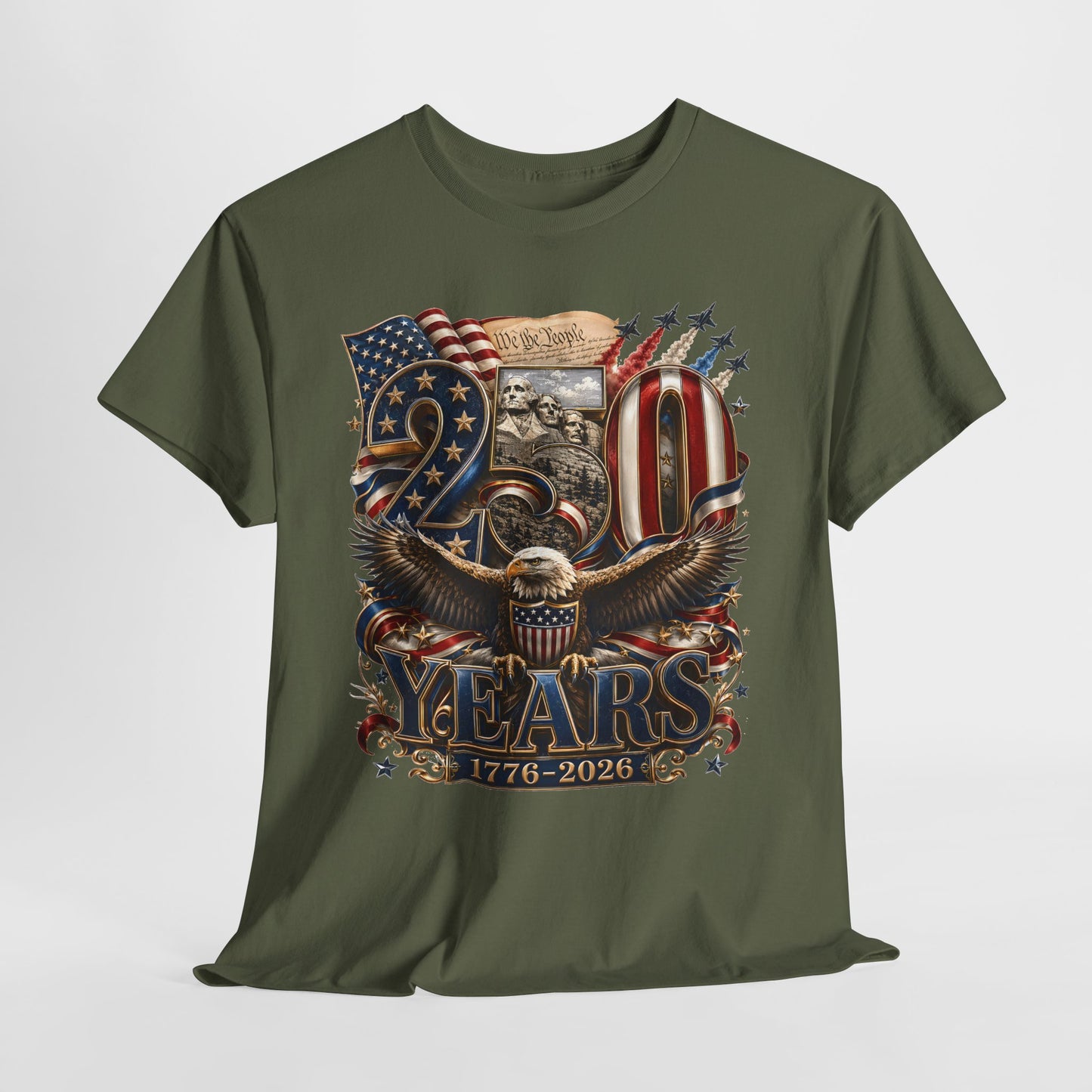250 Years America #24 Unisex Heavy Cotton Tee