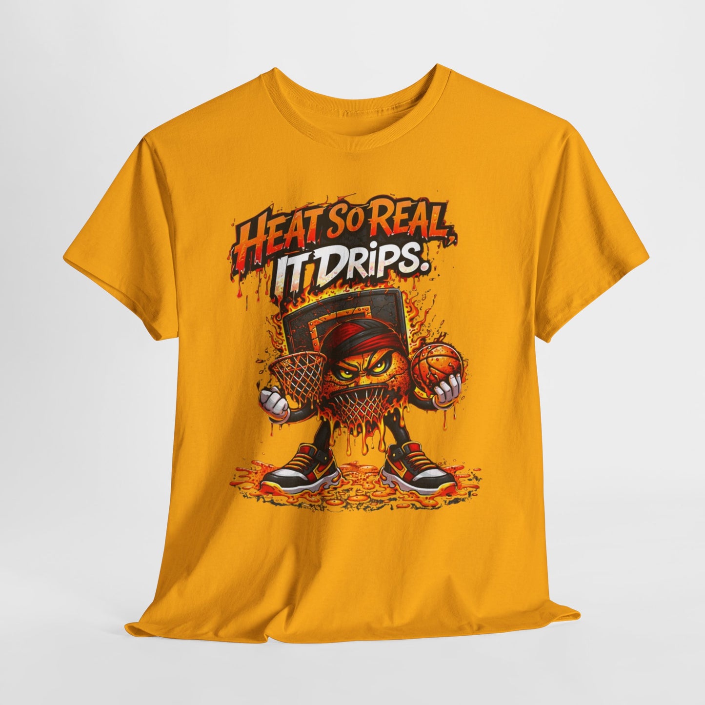 Basketball Drips #1 Unisex Heavy Cotton Tee