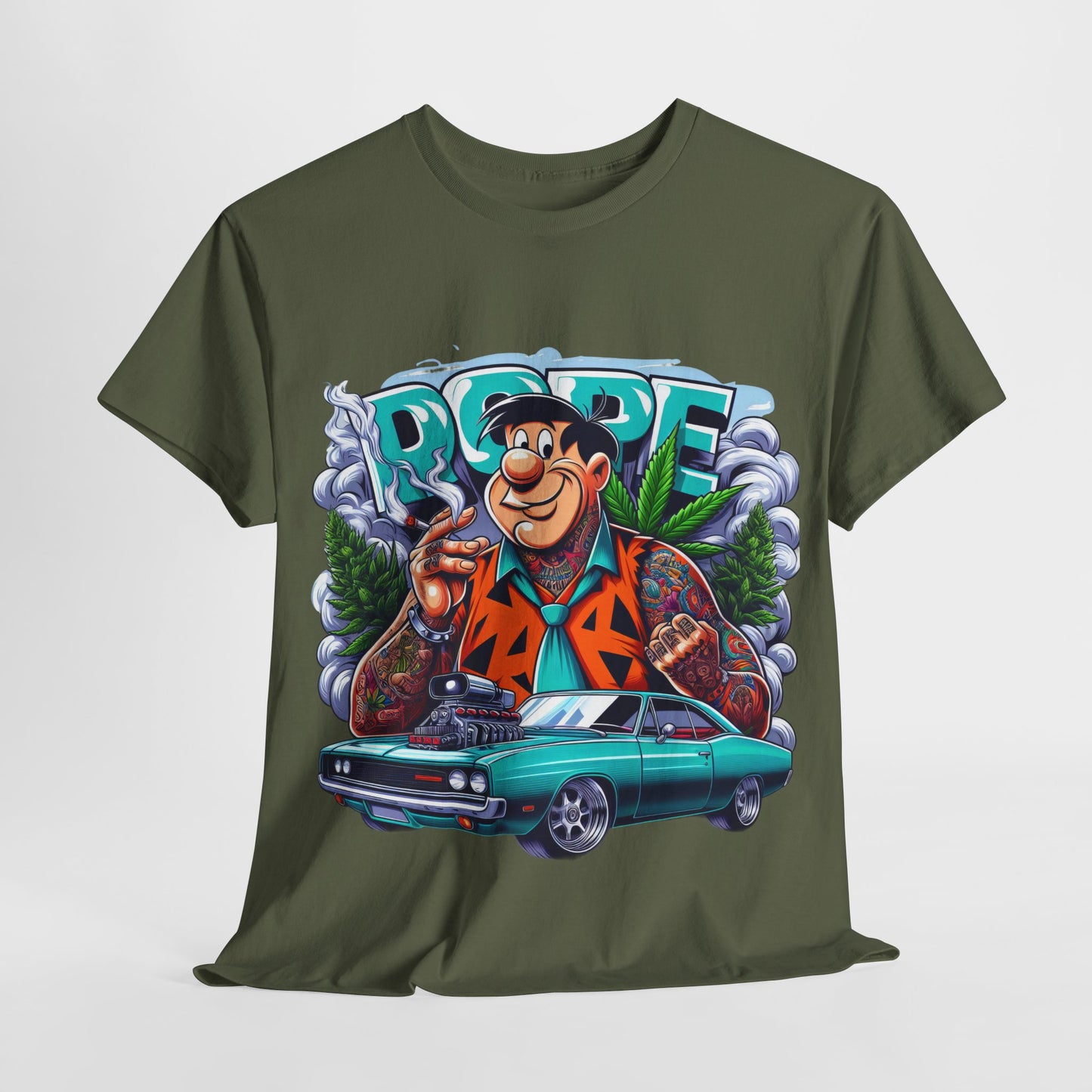 420 Dope Vibes Fred #10 Unisex Heavy Cotton Tee