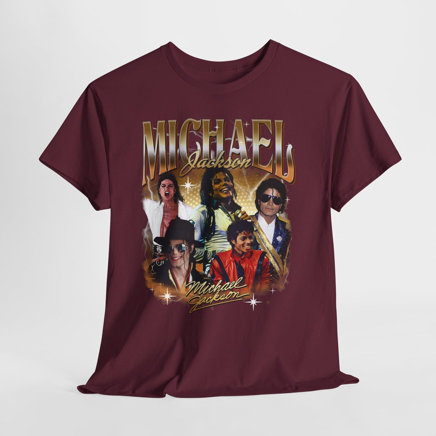 M.J #12 Unisex Heavy Cotton Tee - 312tshirts 2