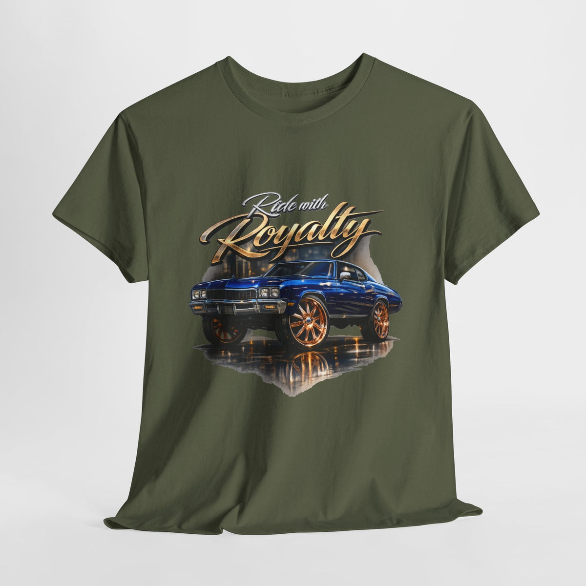 Ride With Royalty #1 Unisex Heavy Cotton Tee