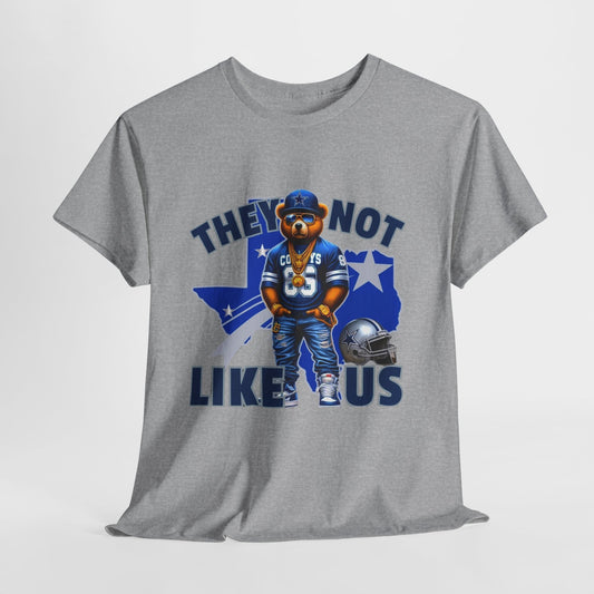 Sports Dallas Cowboys "Like Us" Unisex Heavy Cotton Tee