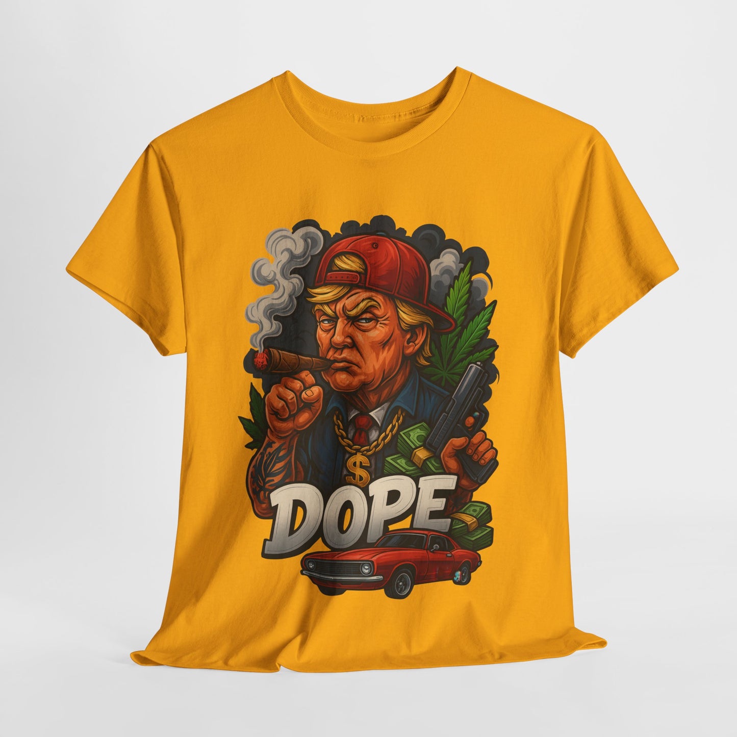 420 Dope Vibes Trump Unisex Heavy Cotton Tee