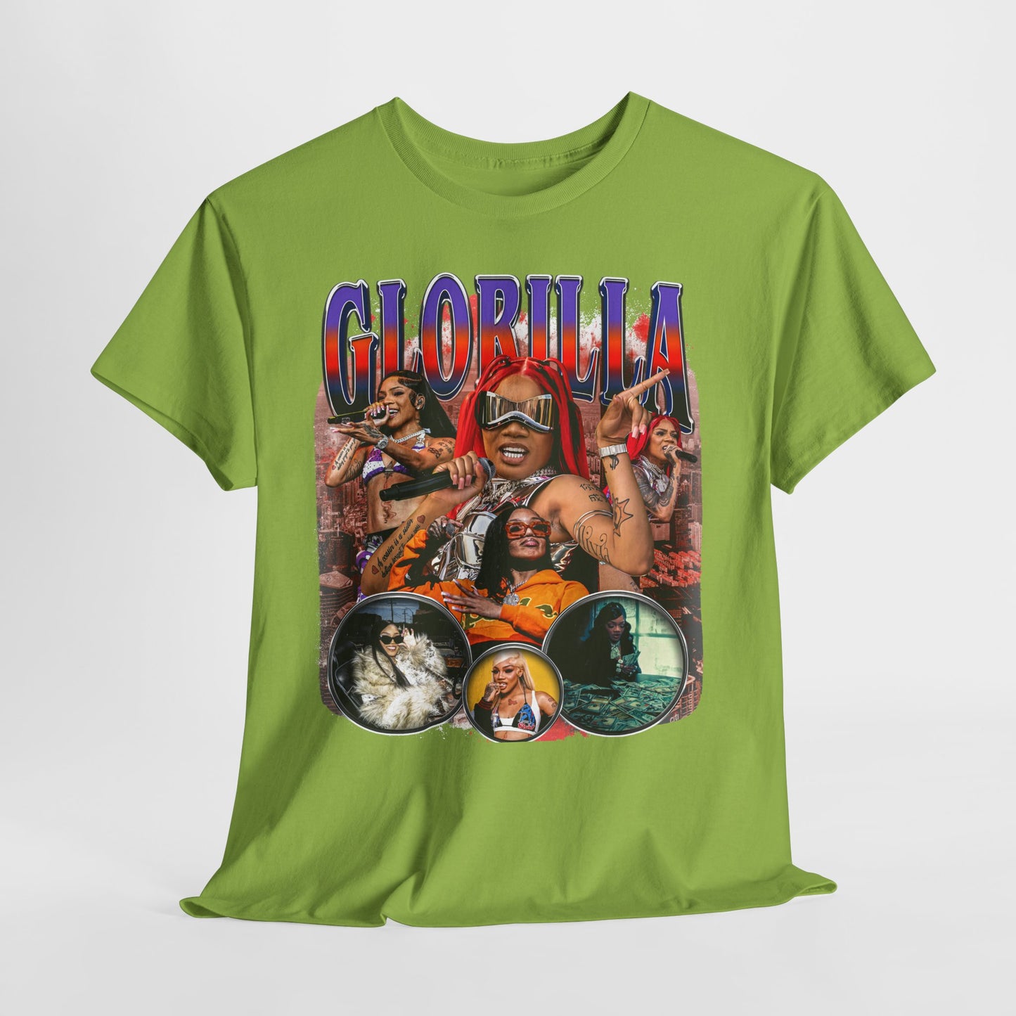GloRilla 1 Hip-Hop Unisex Heavy Cotton Tee - 312tshirts 2