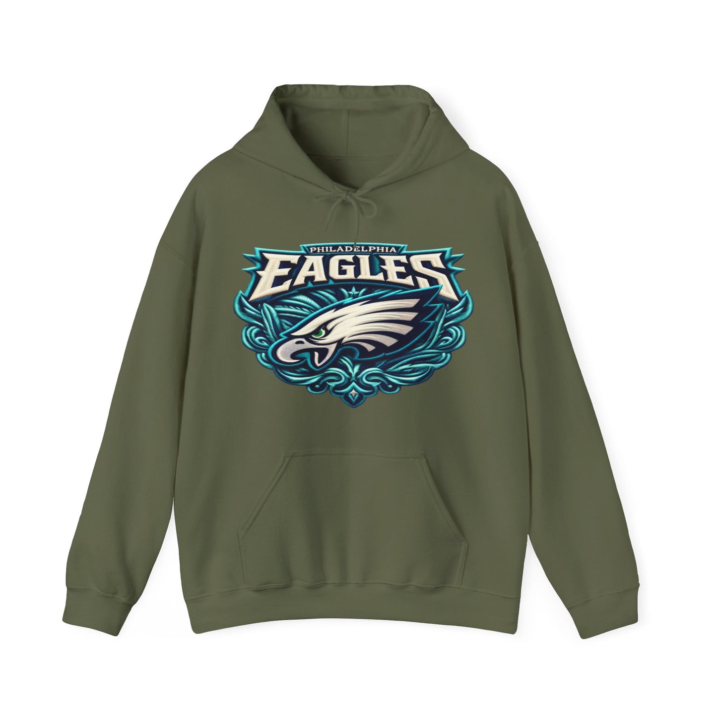 Sports Eagles Football Logo #1 Unisex Heavy Sweatshirt Hoodie