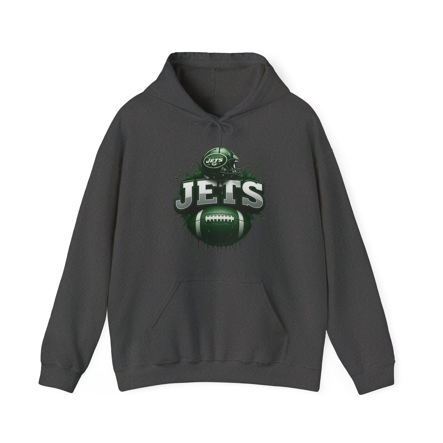 Sports Jets Football Logo #2 Unisex Heavy Sweatshirt Hoodie