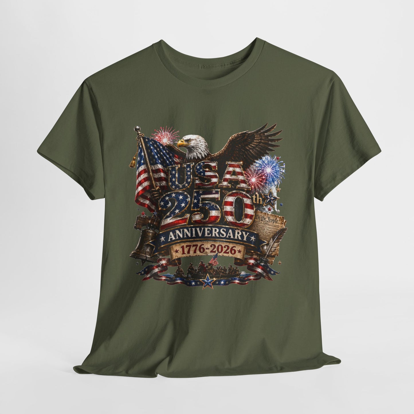 250 Years America #27 Unisex Heavy Cotton Tee