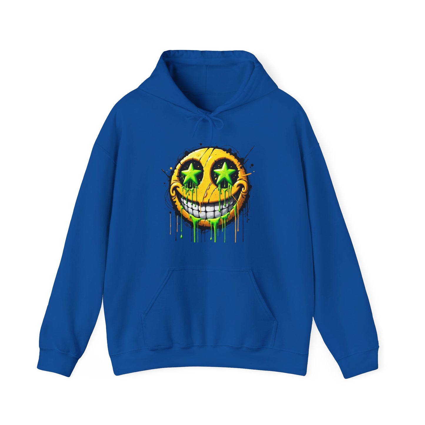 Creepy Neon Emoji #7 Unisex Heavy Sweatshirt Hoodie