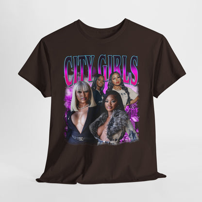 City Girls 2 Hip-Hop Unisex Heavy Cotton Tee - 312tshirts 2