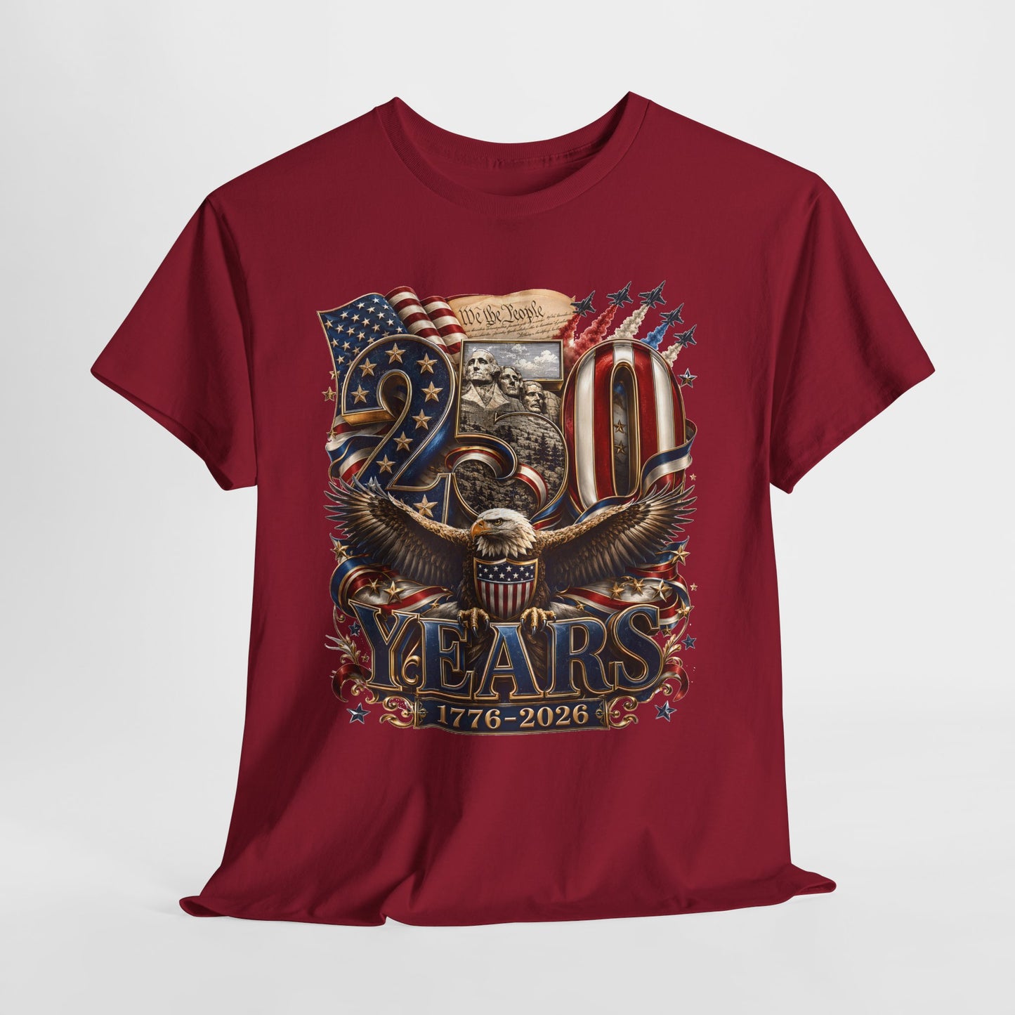 250 Years America #24 Unisex Heavy Cotton Tee