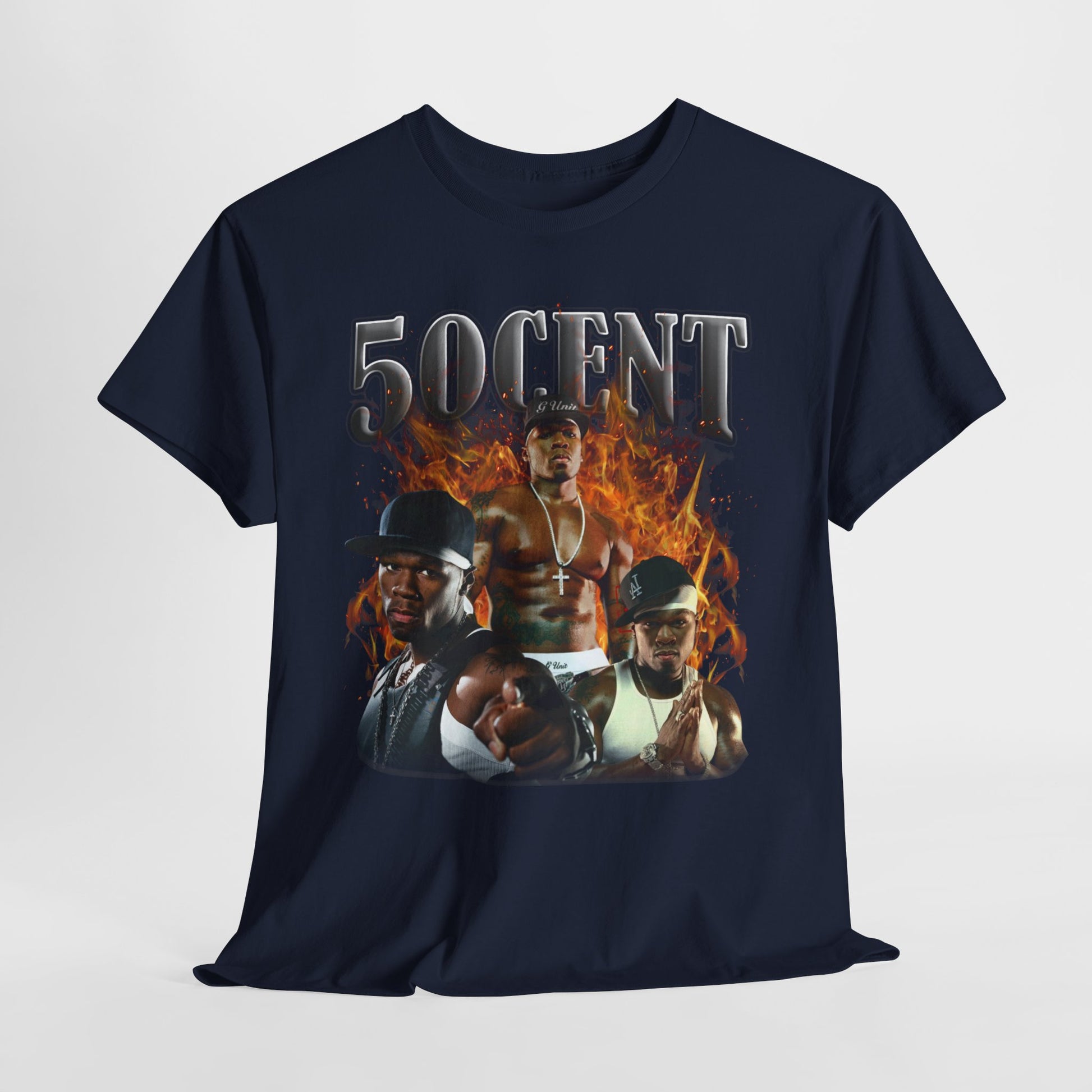 50 Cent 1 Hip-Hop Unisex Heavy Cotton Tee - 312tshirts 2