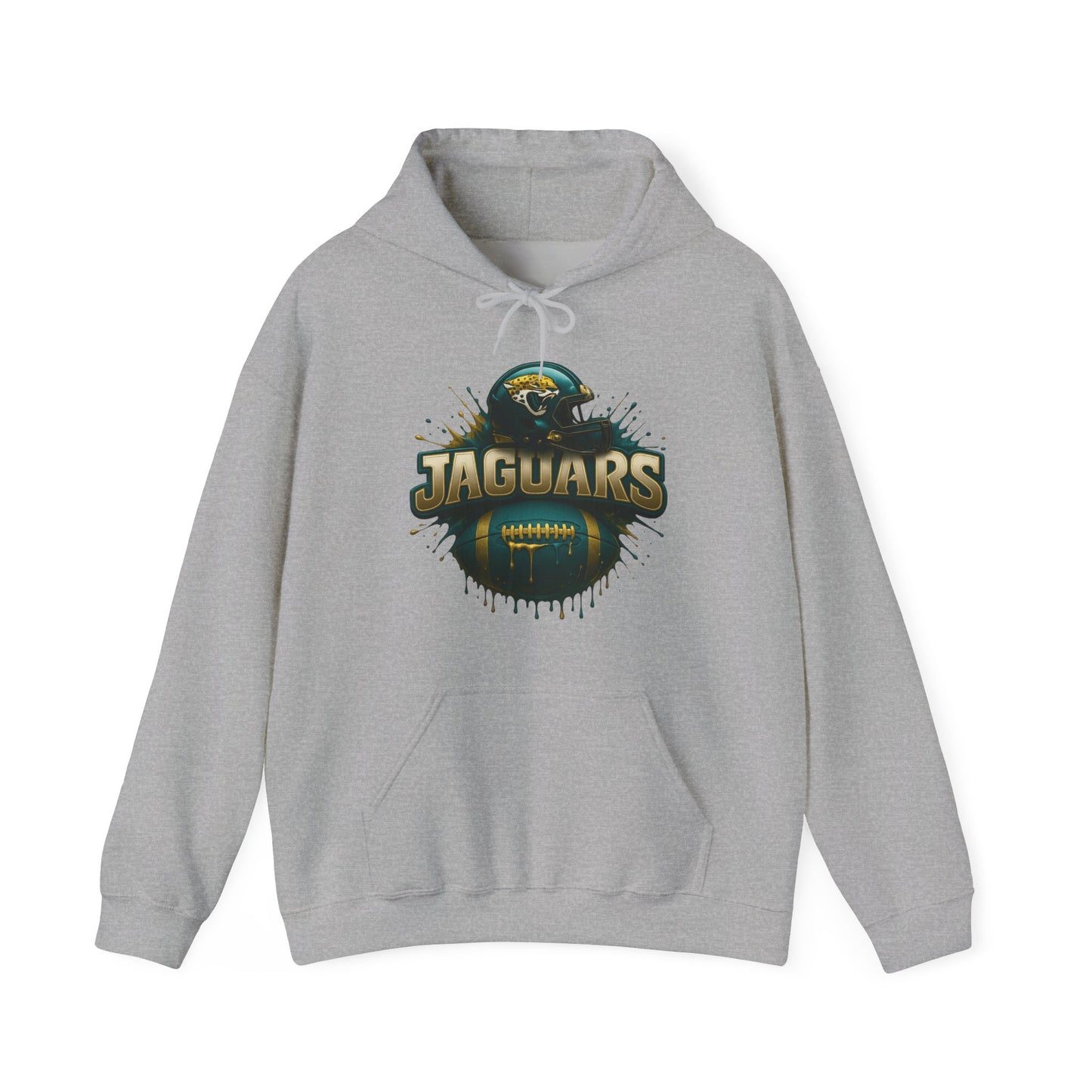 Sports Jaguars Football Logo #2 Unisex Heavy Sweatshirt Hoodie