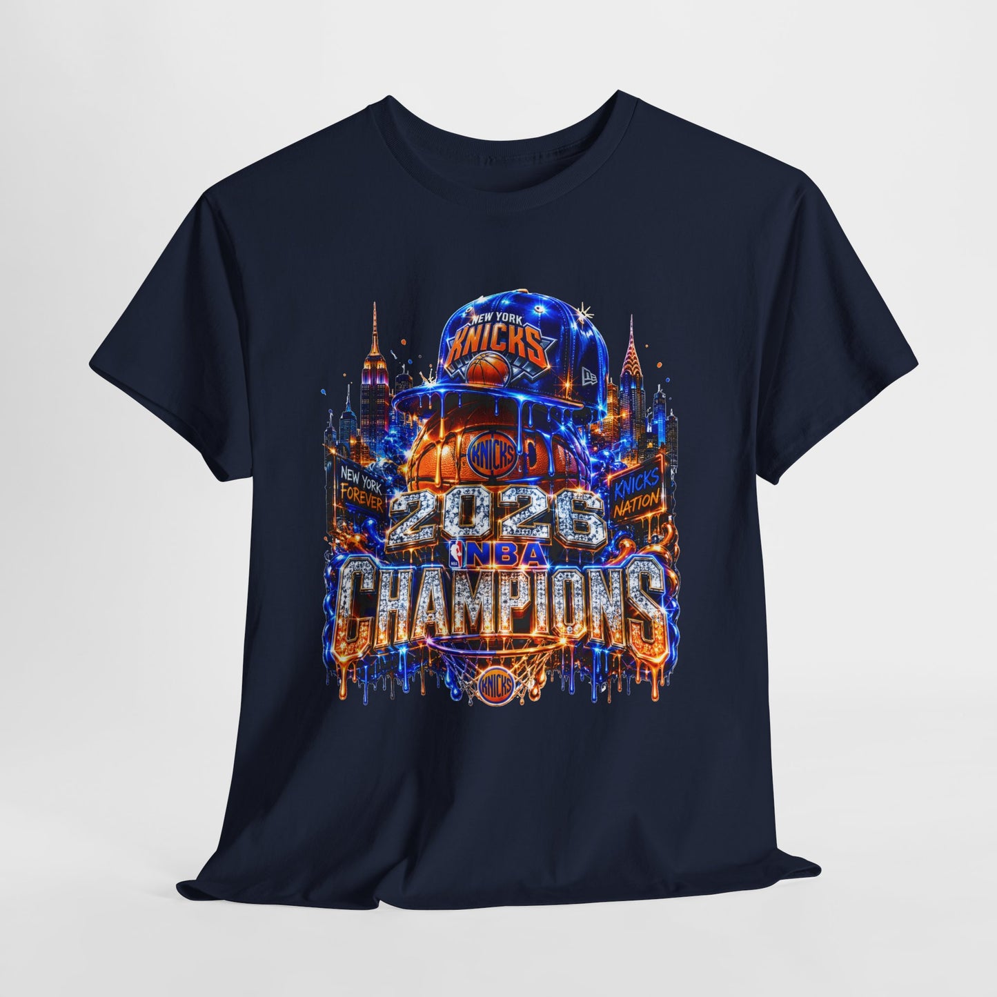 2026 NY Champions Basketball #1 Unisex Heavy Tee