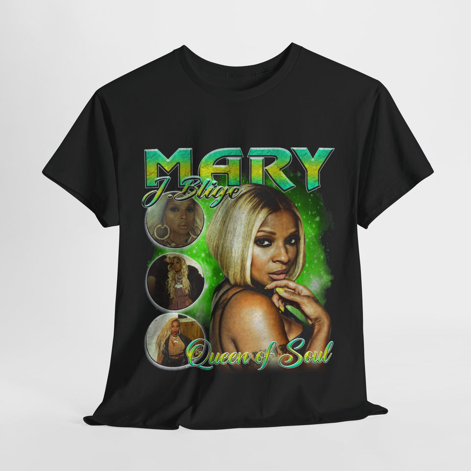 Mary J.Blige Unisex Heavy Cotton Tee