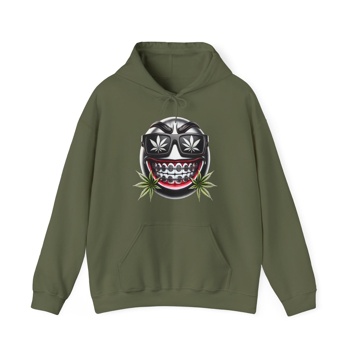 420 Emoji #4 Unisex Heavy Sweatshirt Hoodie