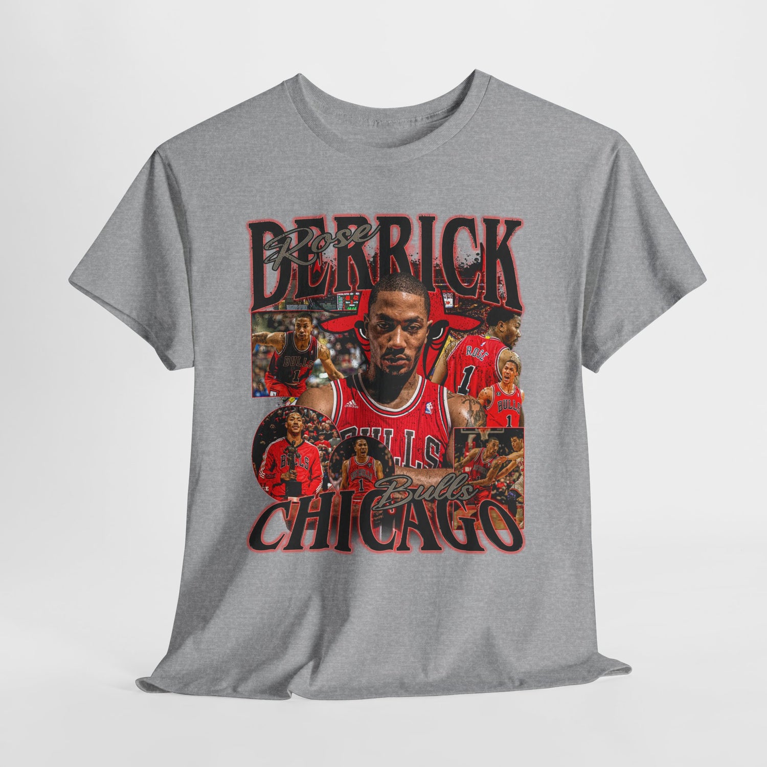 Sports D. Rose #2 Basketball Unisex Heavy Cotton Tee - 312tshirts 2