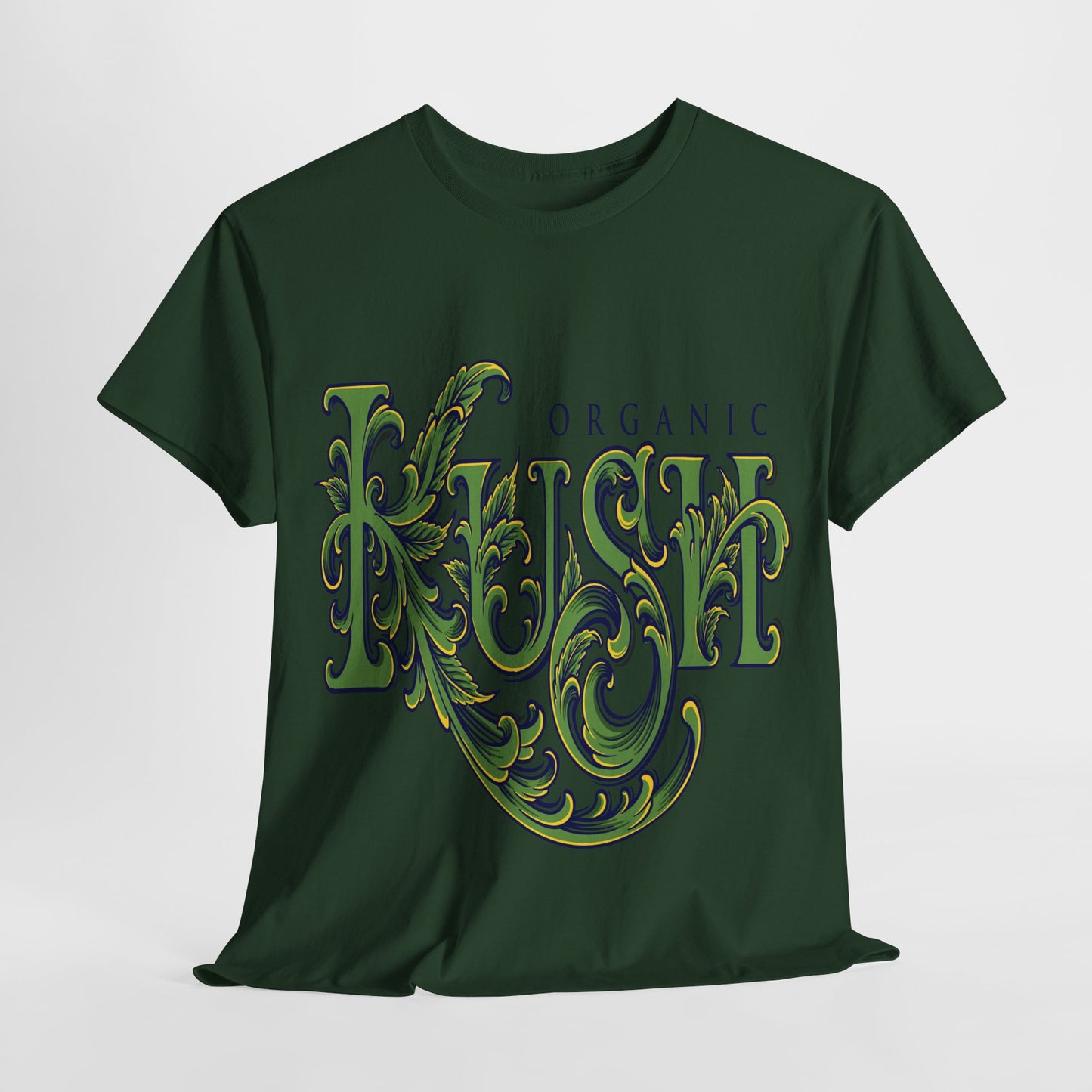 420 Organic Kush Unisex Heavy Cotton Tee - 312tshirts 2