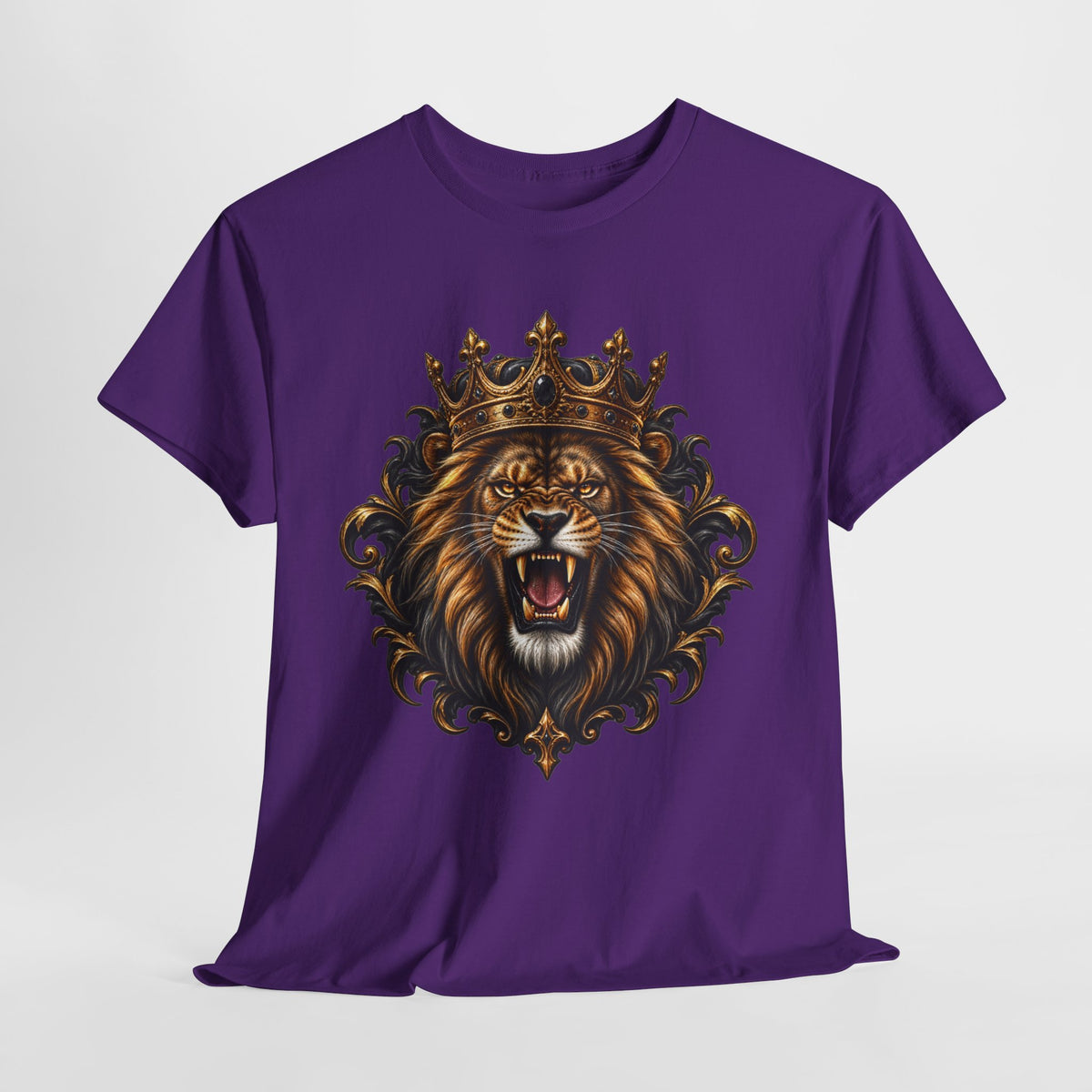 Lion Head #1 Unisex Heavy Cotton Tee