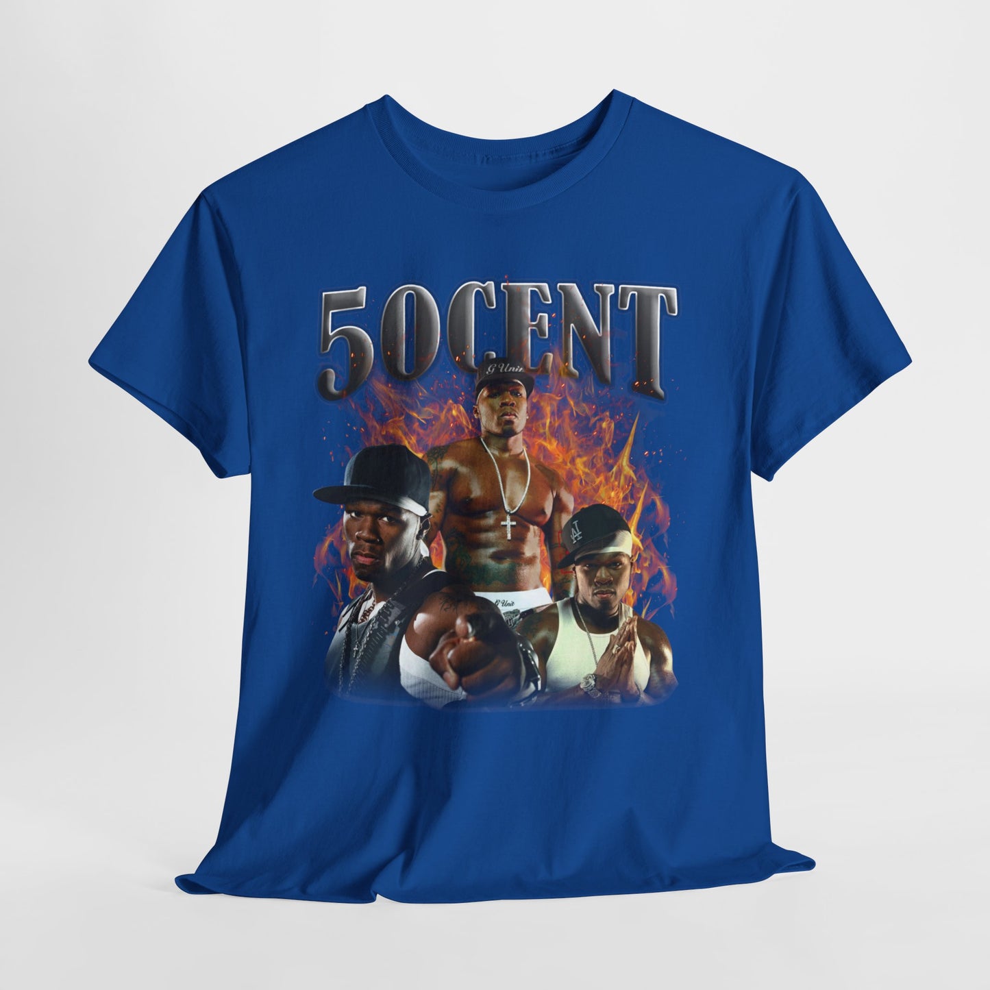 50 Cent 1 Hip-Hop Unisex Heavy Cotton Tee - 312tshirts 2