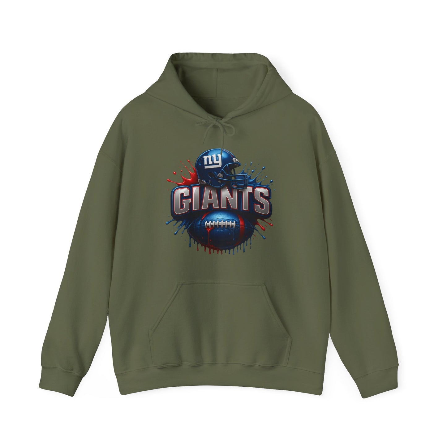 Sports Giants Football Logo #2 Unisex Heavy Sweatshirt Hoodie